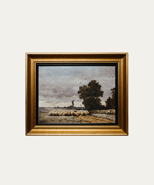 12x16 Stacked Gold Leaf with Brown Alfresco - Stephenson House