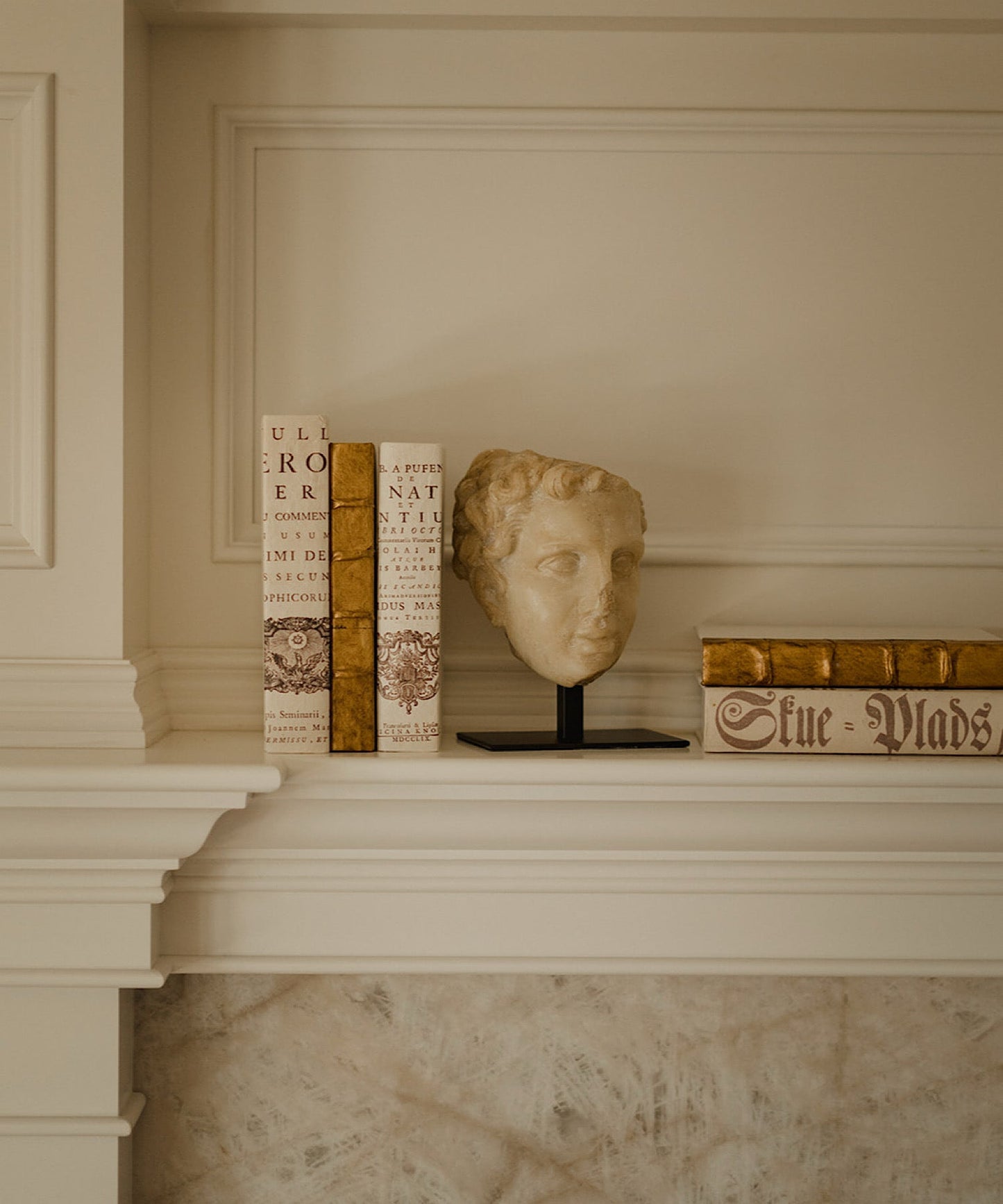 20 Vol. Neutral Parchment Mix, Metallics & "Antiqued" White Parchment, Books - Stephenson House