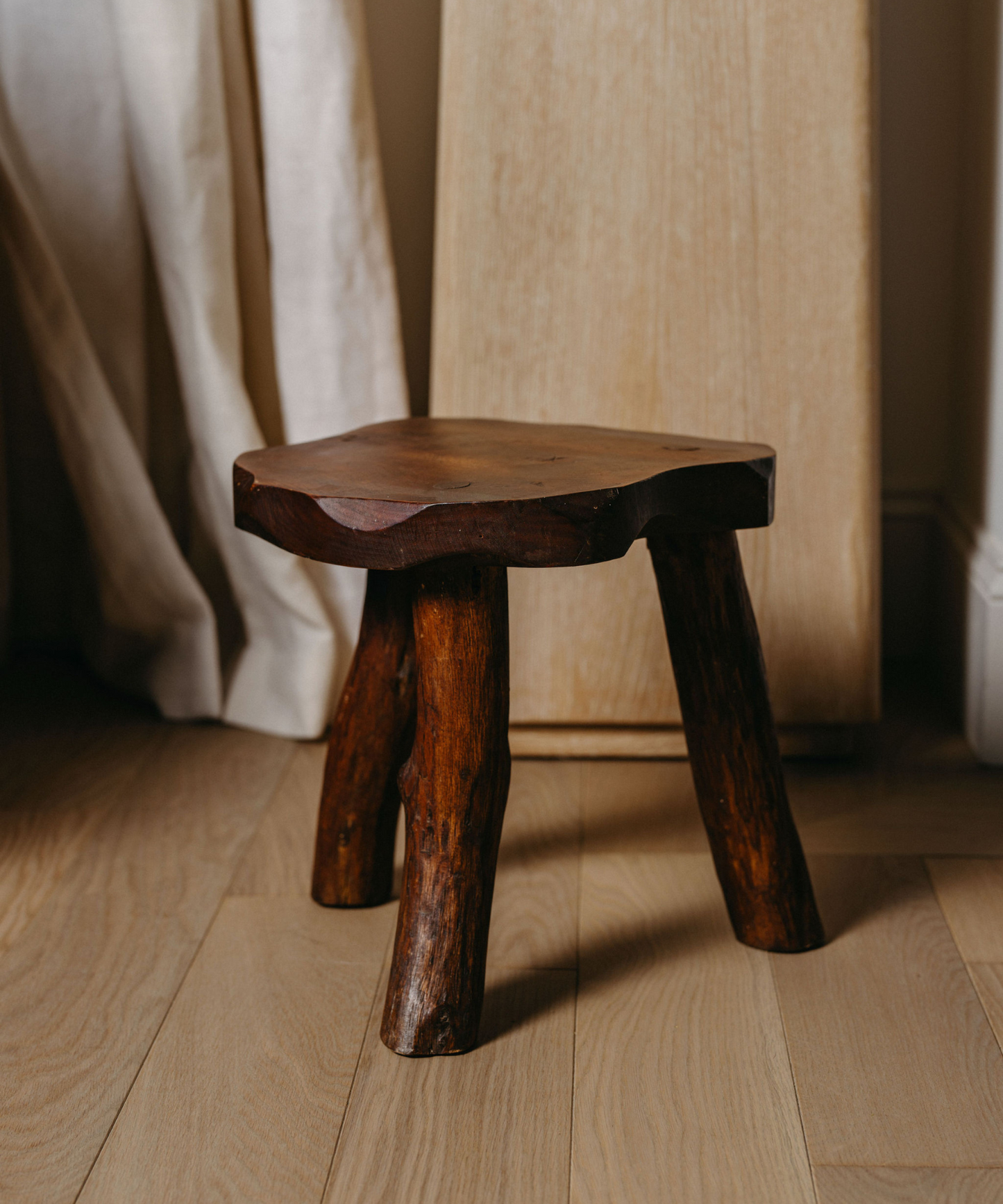 Vintage Wood Stool