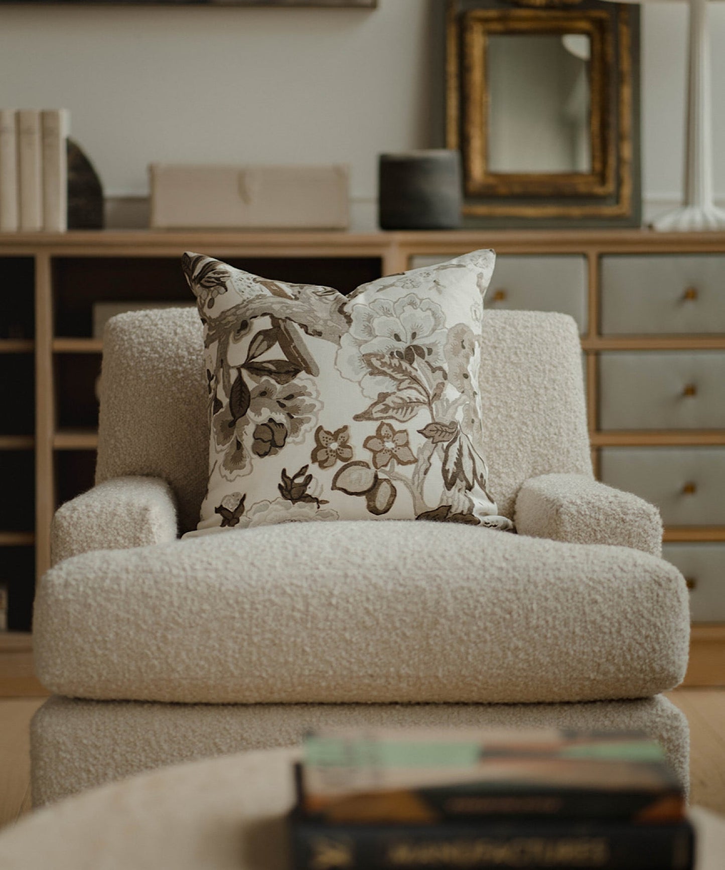 Blossom Pillow Cover, 20" x 20" - Stephenson House