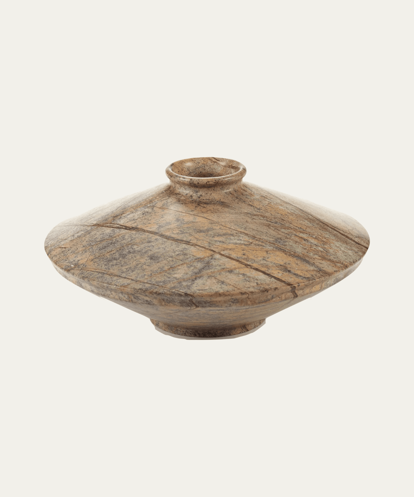 Brown Dune Vase 1 by Kelly Wearstler - Stephenson House