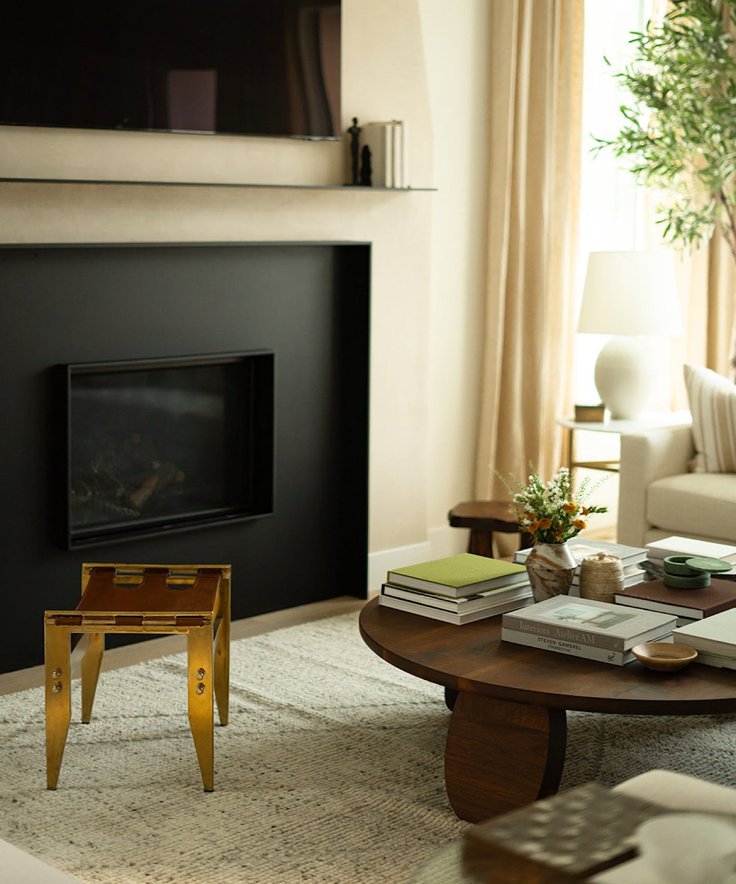 Brown Dune Vase 2 by Kelly Wearstler - Stephenson House