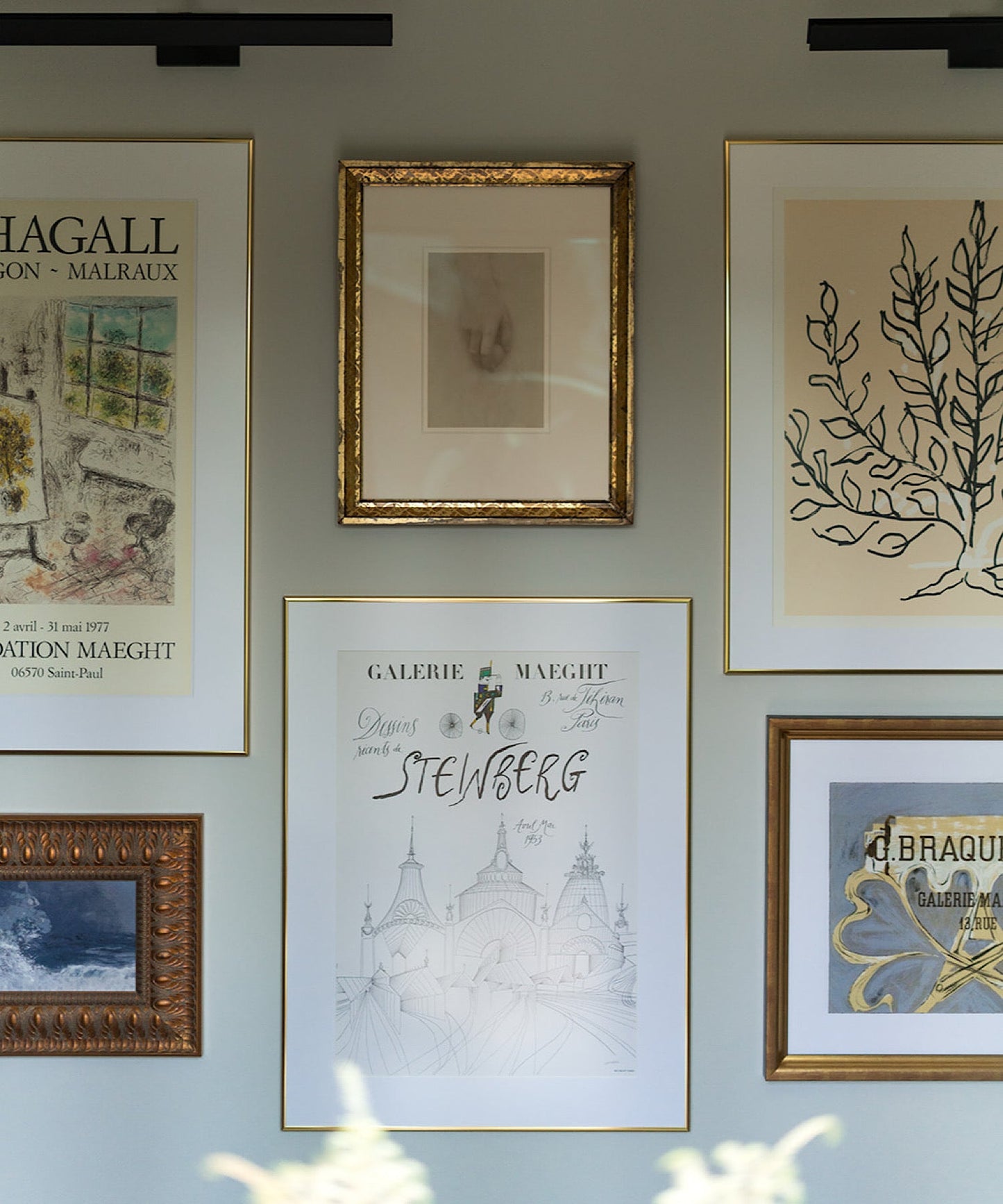 Chagall, Aragon, Malraux 1977 - Stephenson House