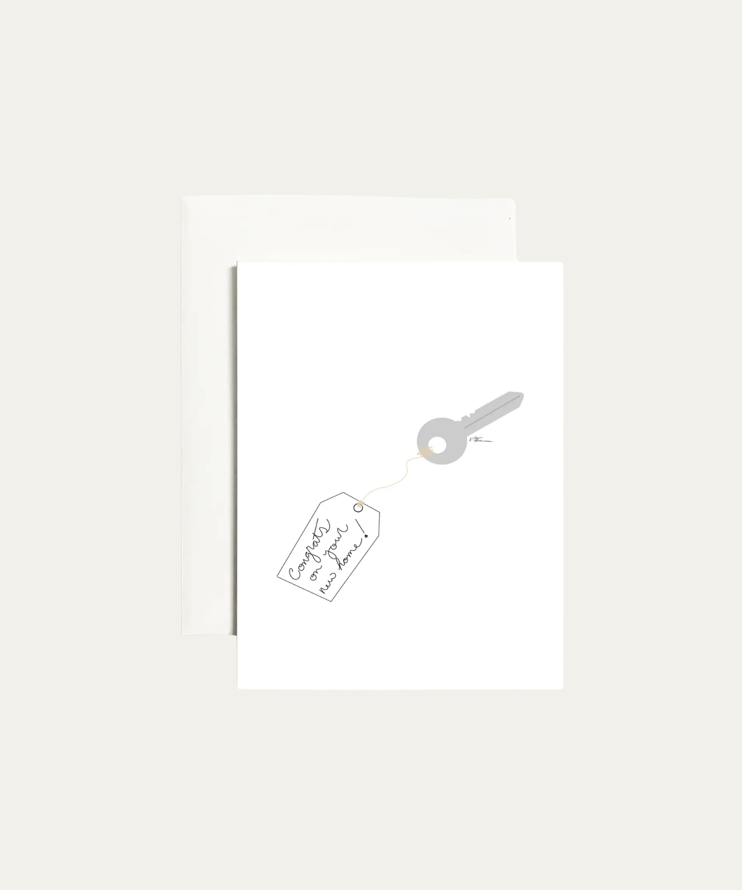 'Congrats On Your New Home!' Card - Stephenson House