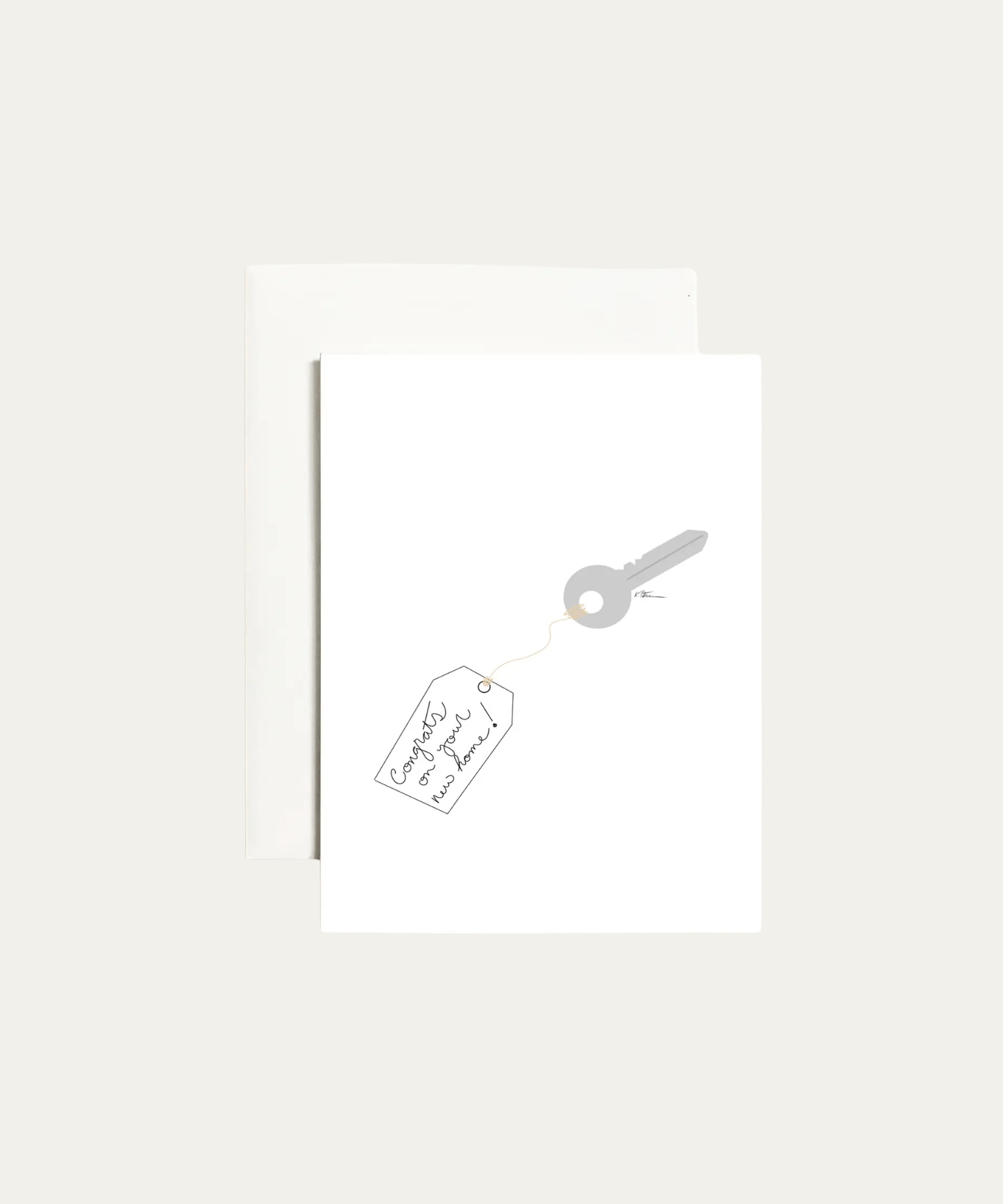 'Congrats On Your New Home!' Card - Stephenson House