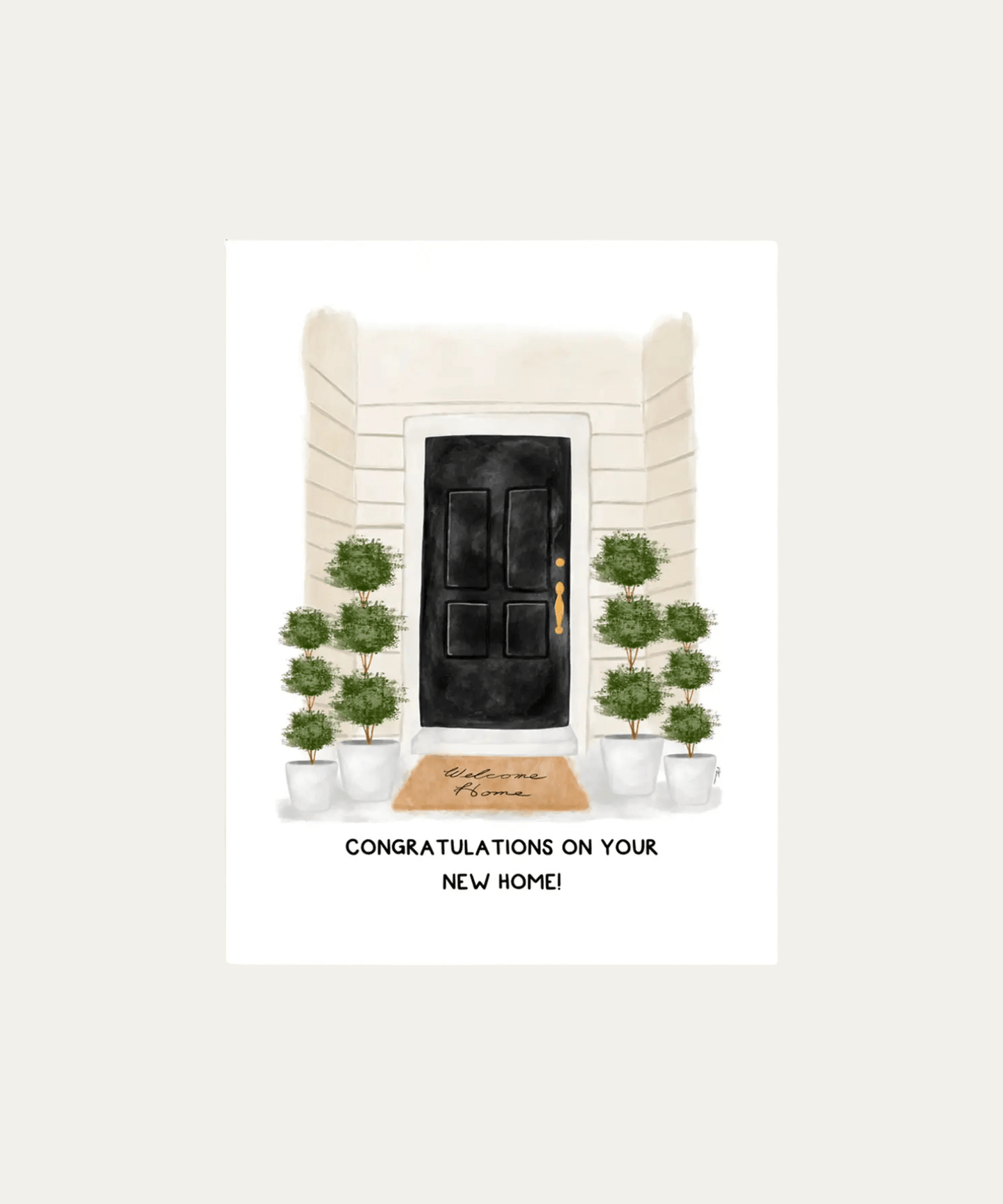 'Congratulations On Your New Home!' Card - Stephenson House