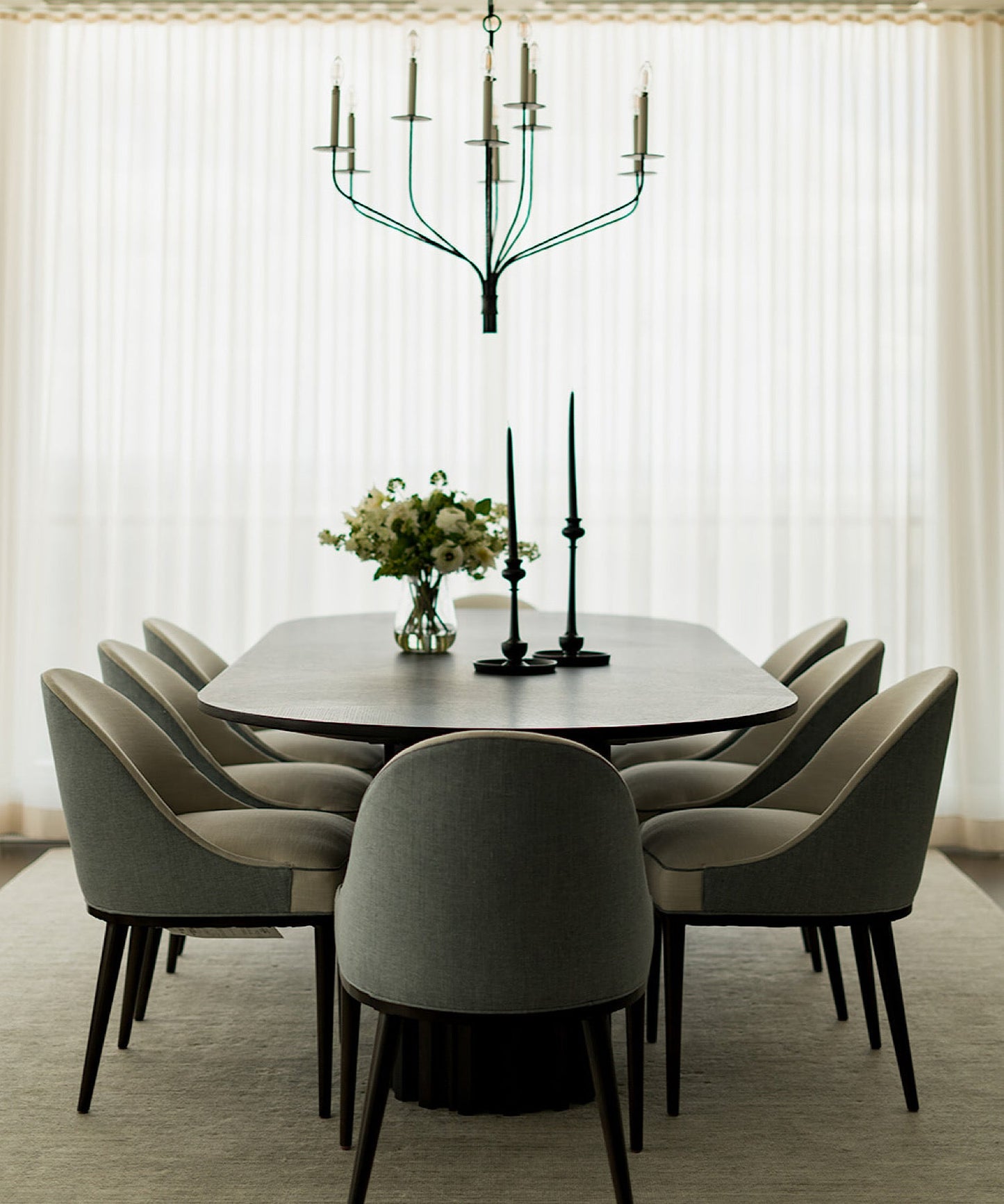 Ebony Candlestick - Stephenson House