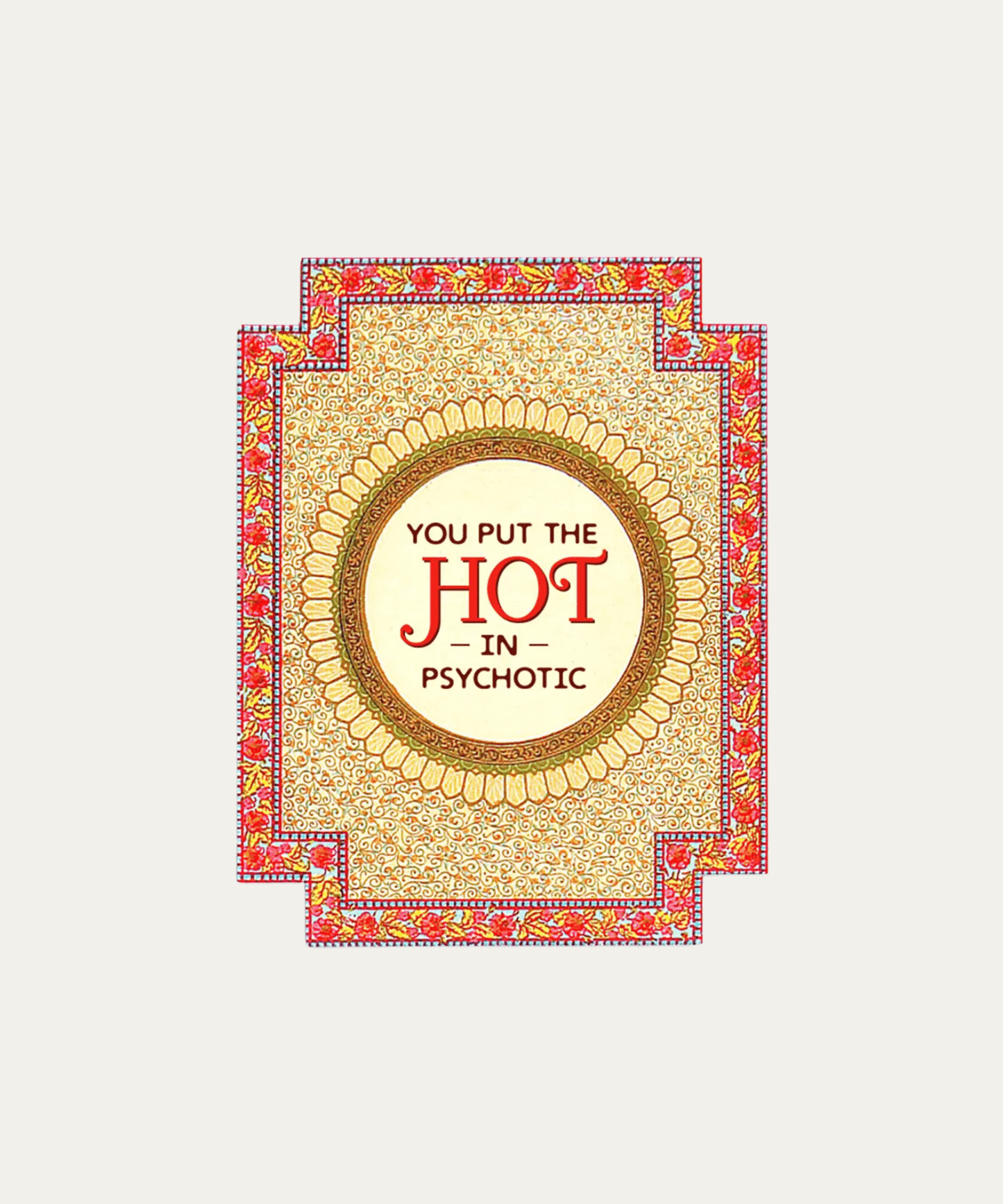 'Hot in Psychotic' Card - Stephenson House