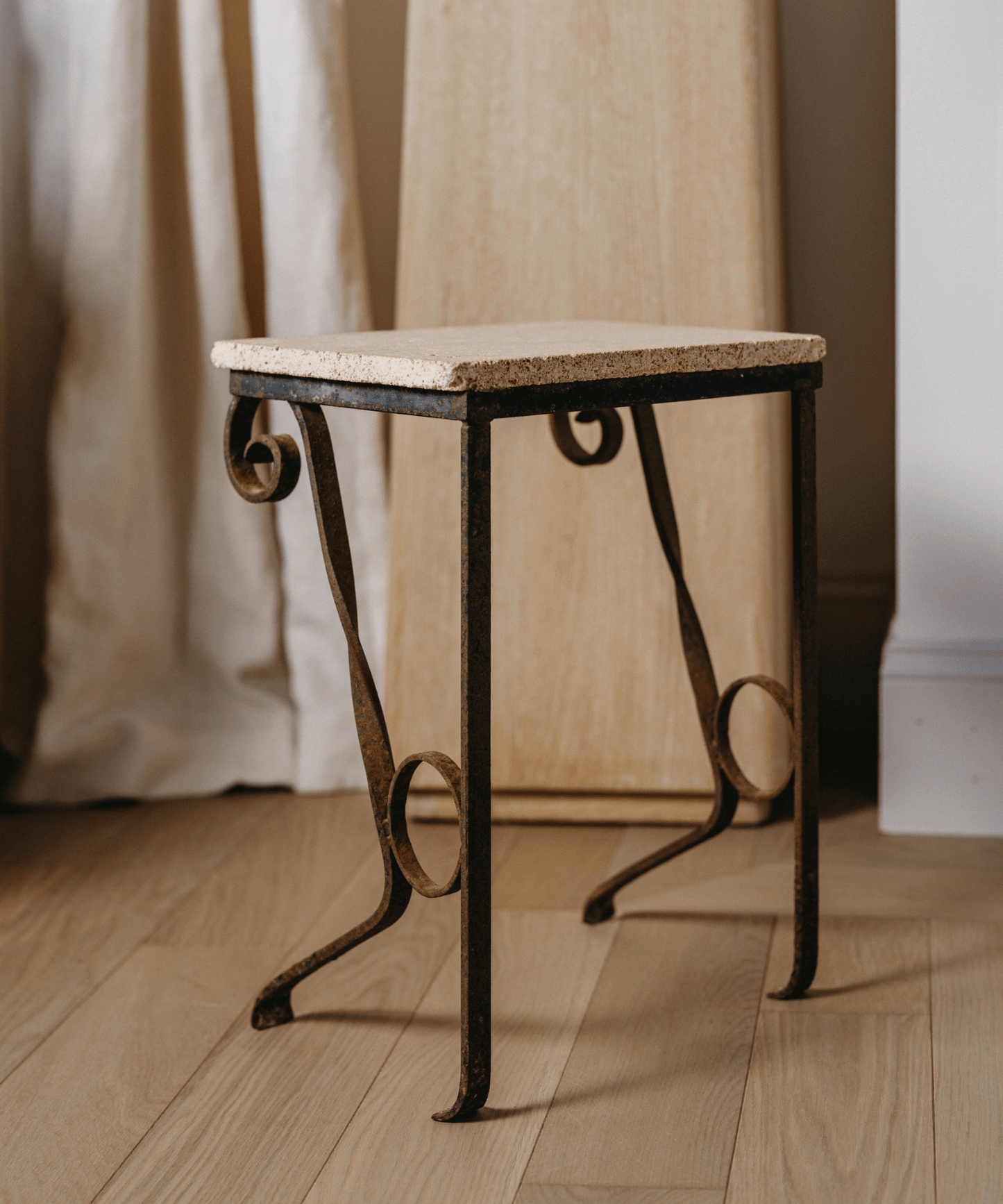 Limestone Side Table - Stephenson House