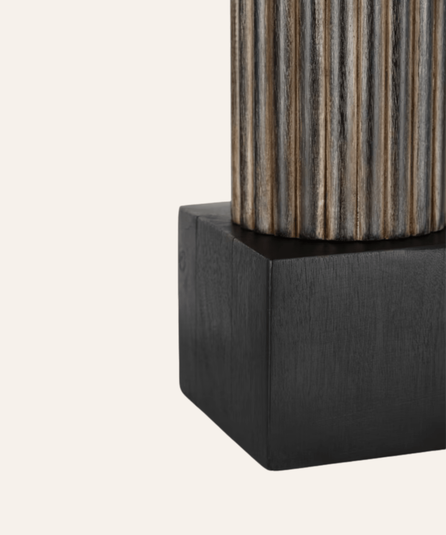 Reeve 29" Table Lamp - Vintage Walnut and Ebonized Oak - Stephenson House