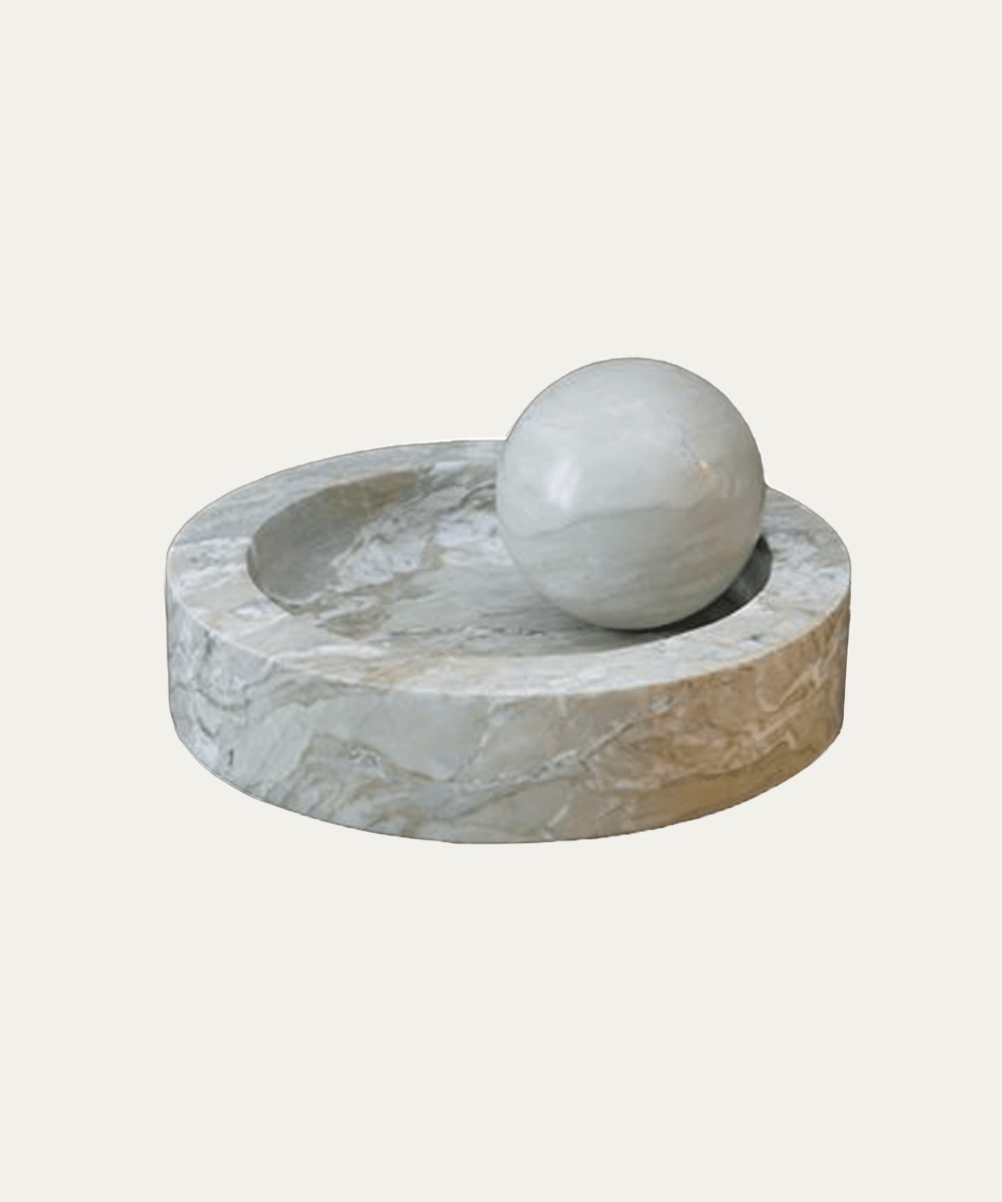 Coral Sphere & Marble Bowl - Stephenson House