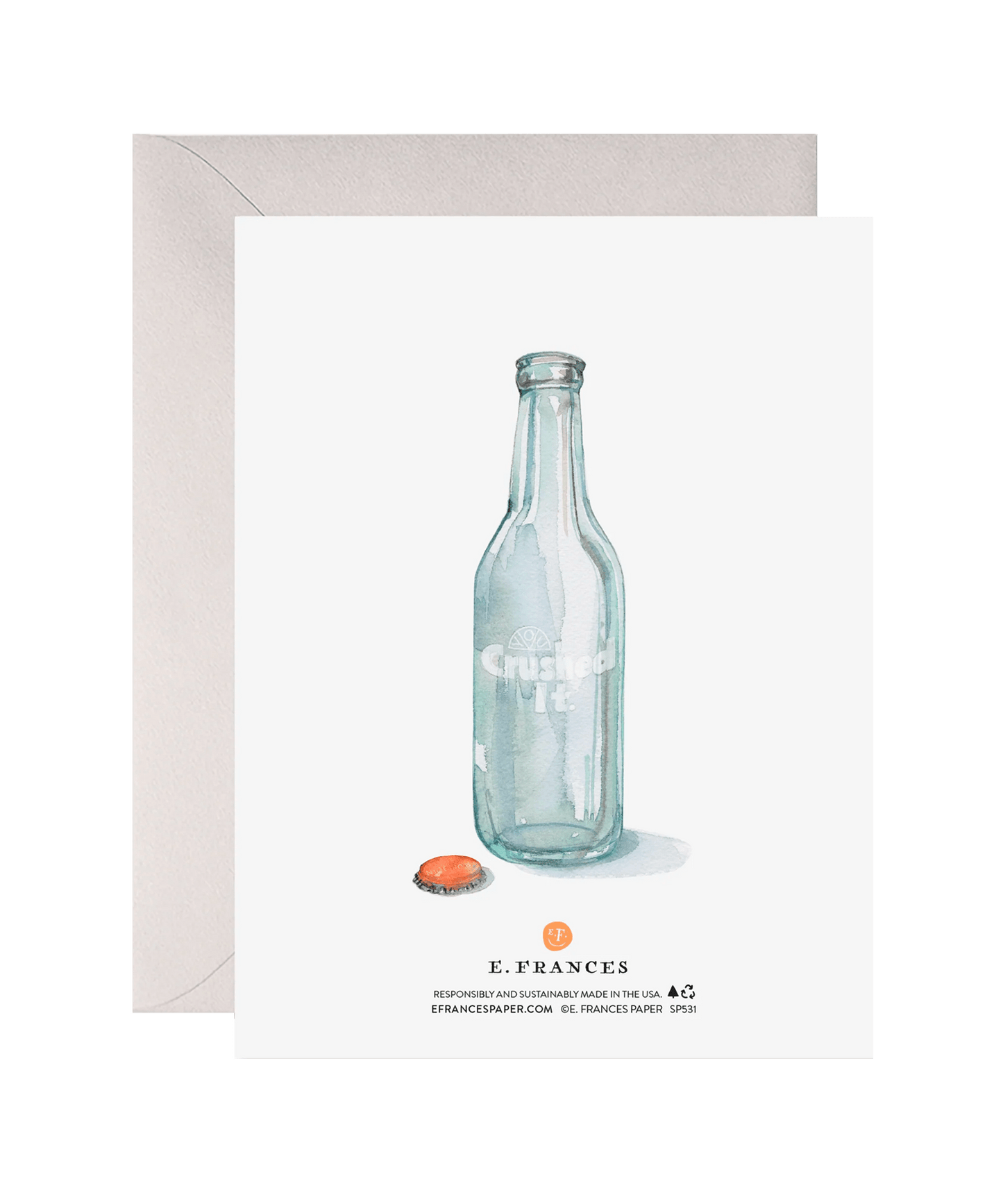 Crushed It, Congratulations Card - Stephenson House