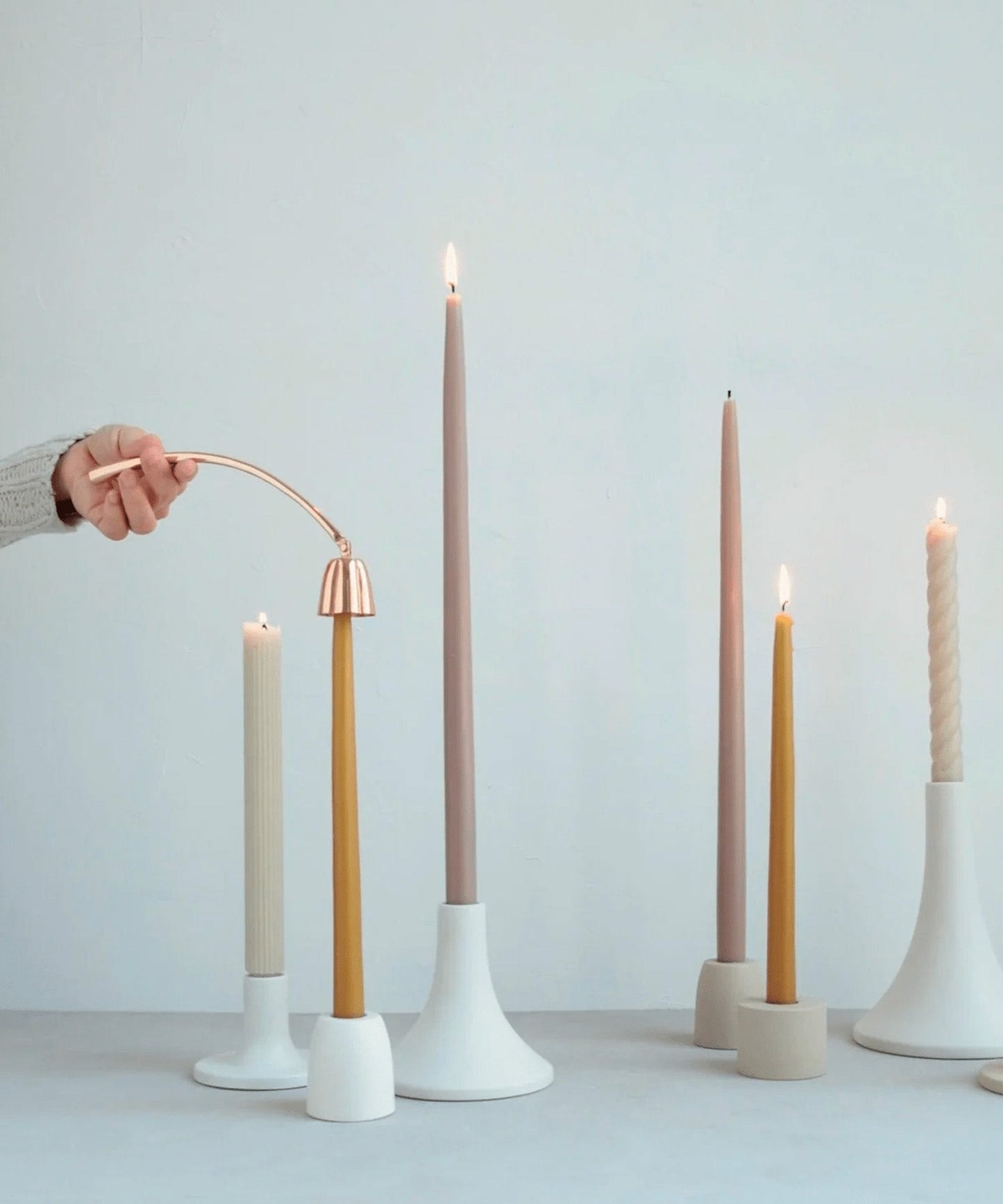 Dipped Tapered Candles, 18" - Stephenson House