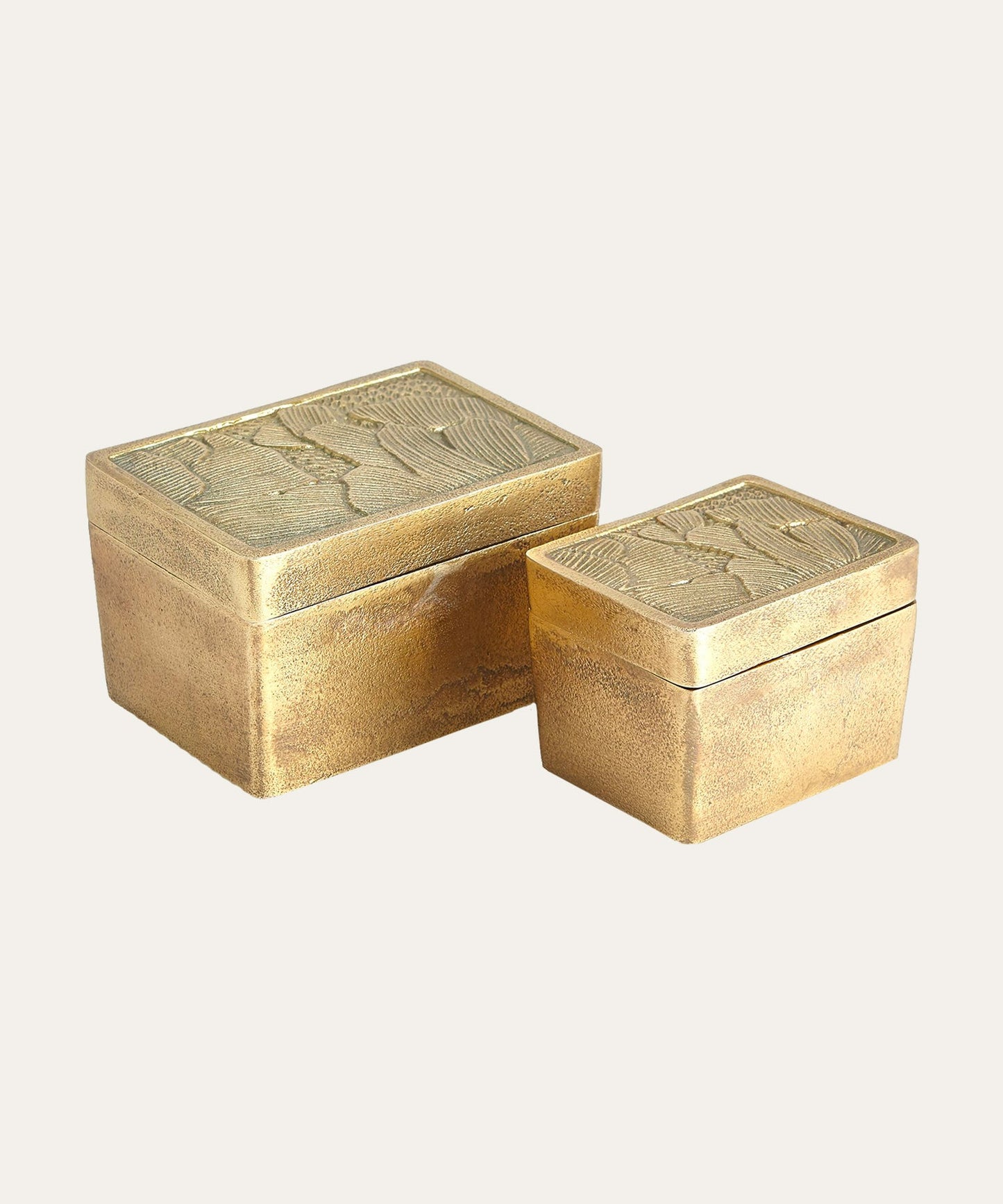 Flora Box - Antique Brass - Stephenson House