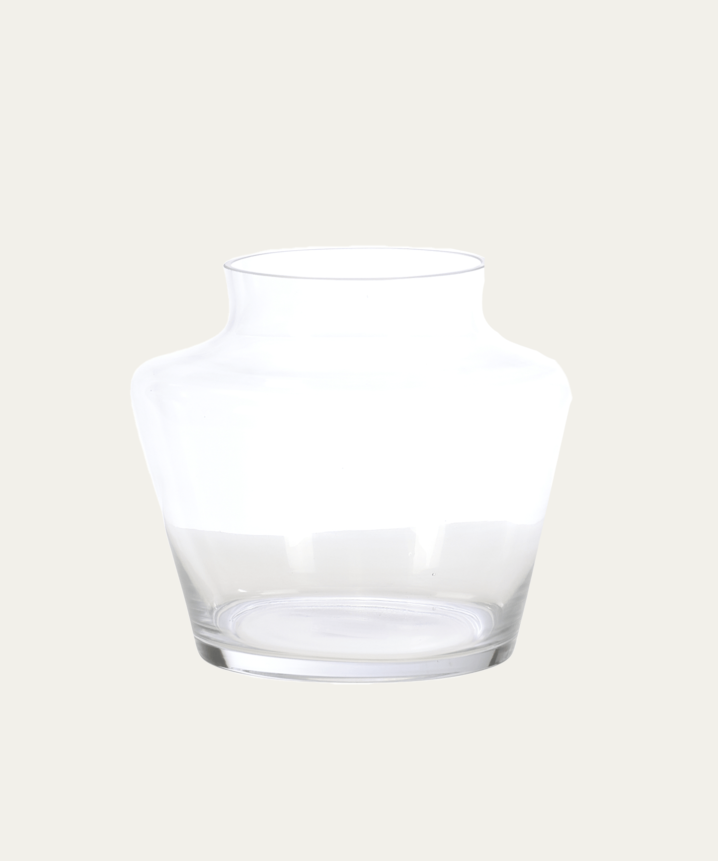 Glass Crock Vase - Stephenson House