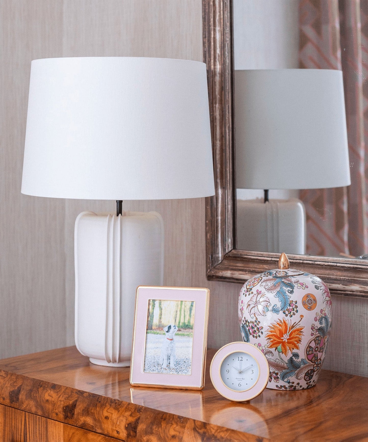 Gold and Pale Pink Frame - Stephenson House