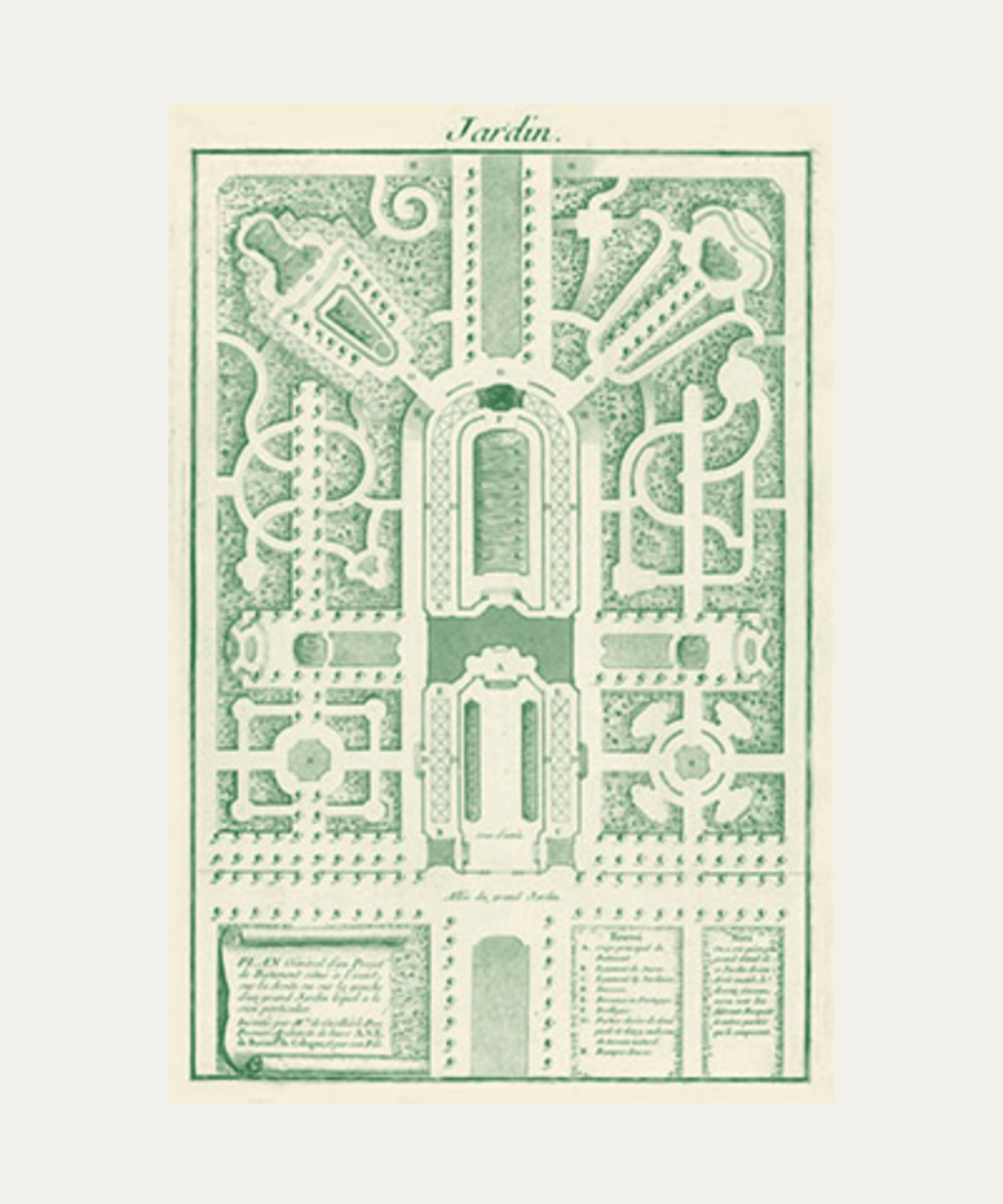 Jardin Landscape, Print - Stephenson House