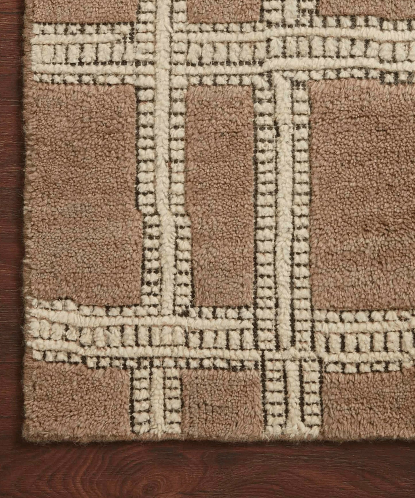 Milton Collection Taupe/Ivory Area Rug - Stephenson House