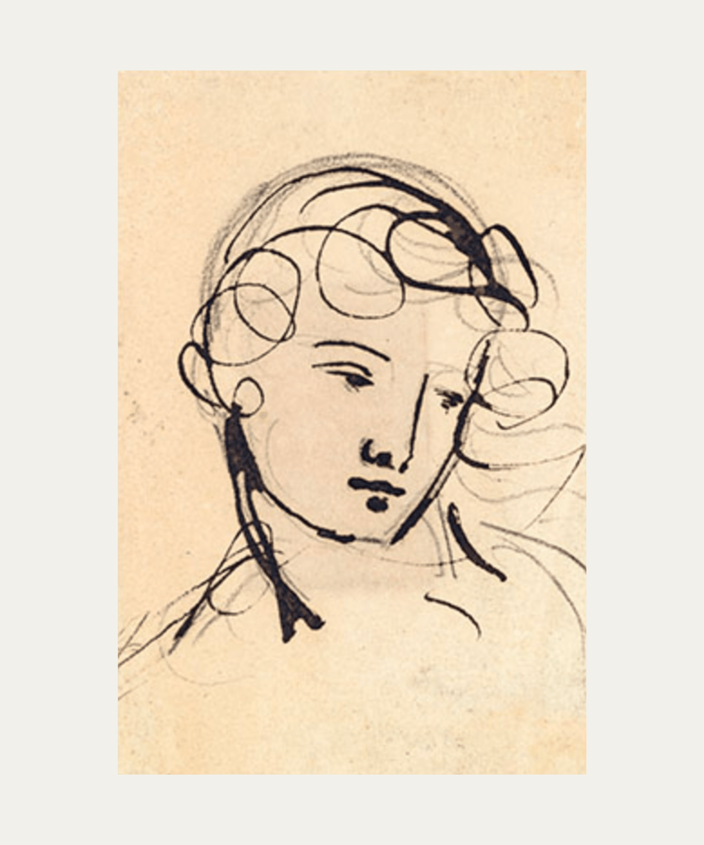 Portrait Sketch, Print - Stephenson House