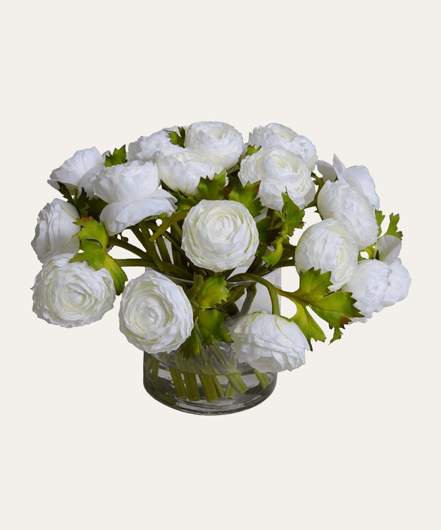 Ranunculus Bouquet in Glass - Stephenson House