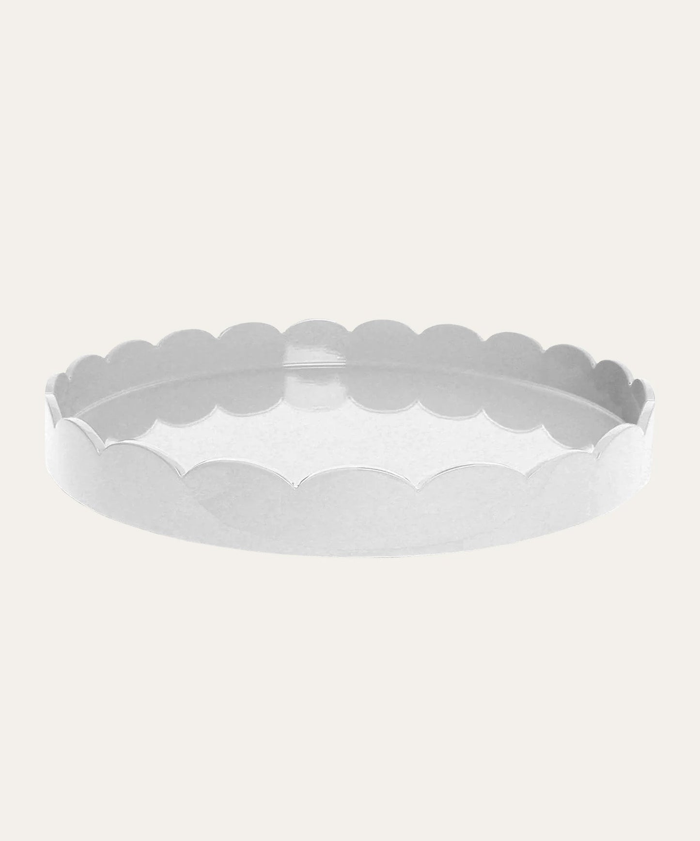 Scallop Tray, White - Stephenson House