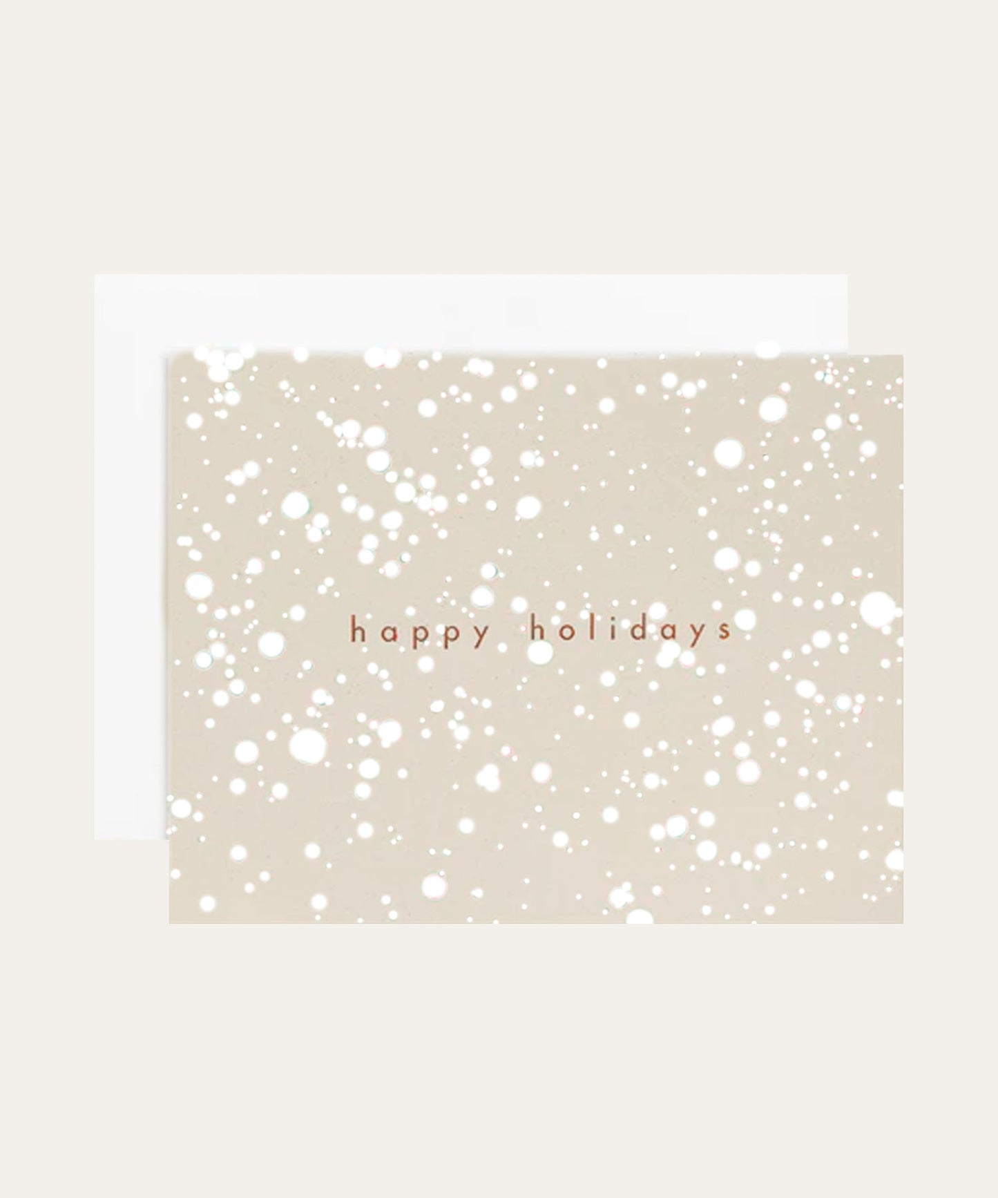 White Drip, Holiday Card - Stephenson House