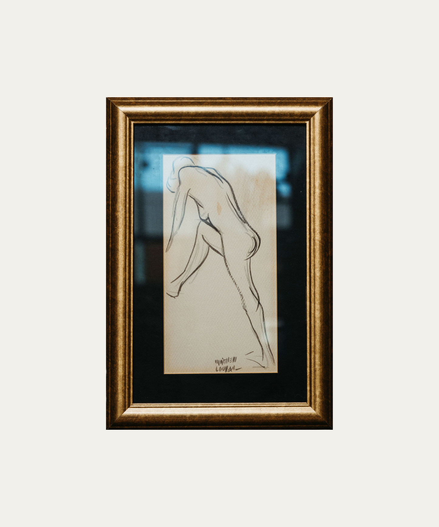 Vintage Line Drawing