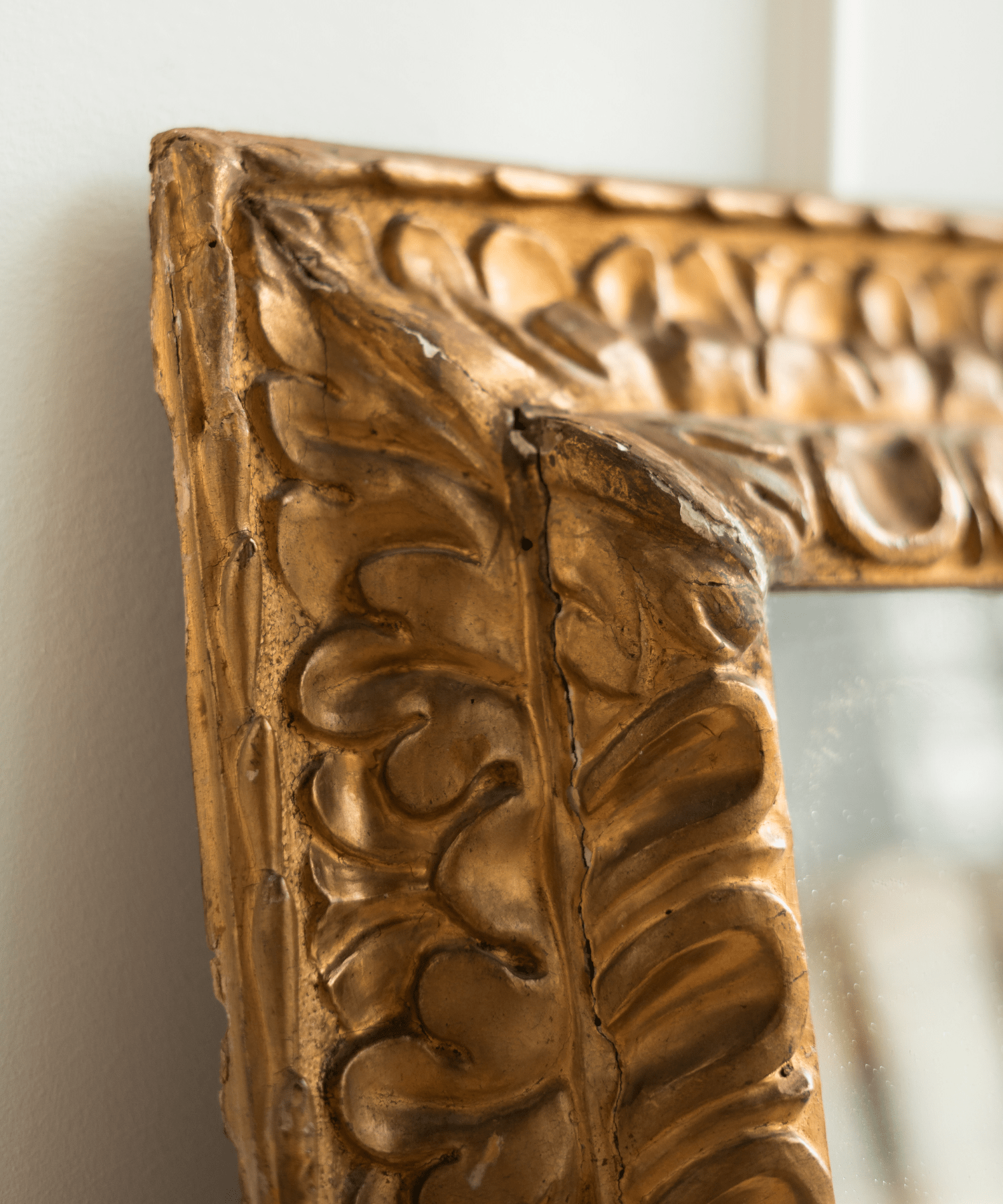 17th Century Antique Mirror - Square - Stephenson House