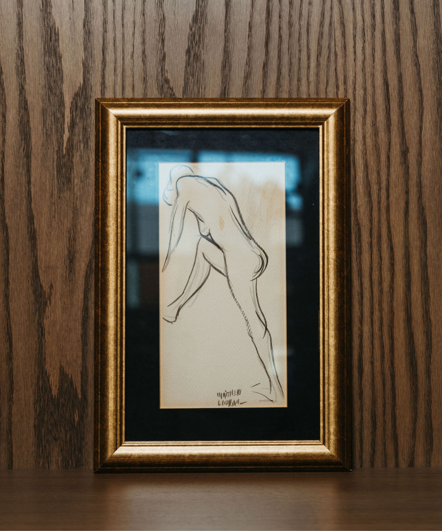Vintage Line Drawing