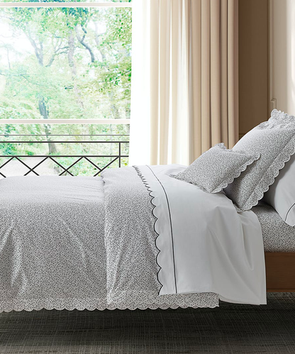 Butterfield Charcoal Flat Sheet