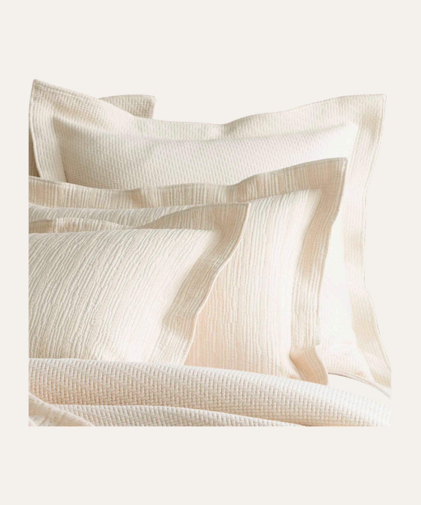 Interlaken Ivory Matelassé, Sham