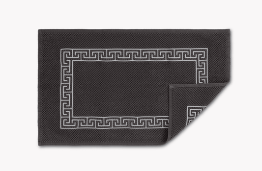 Adelphi Bath Rug, Charcoal - Stephenson House