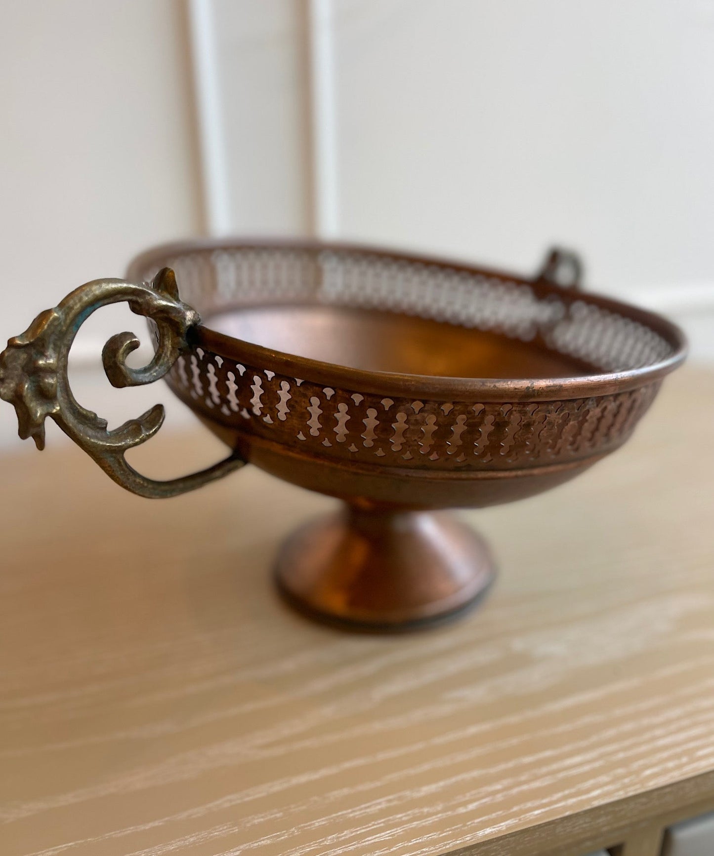 Antique French Copper Bowl - Stephenson House