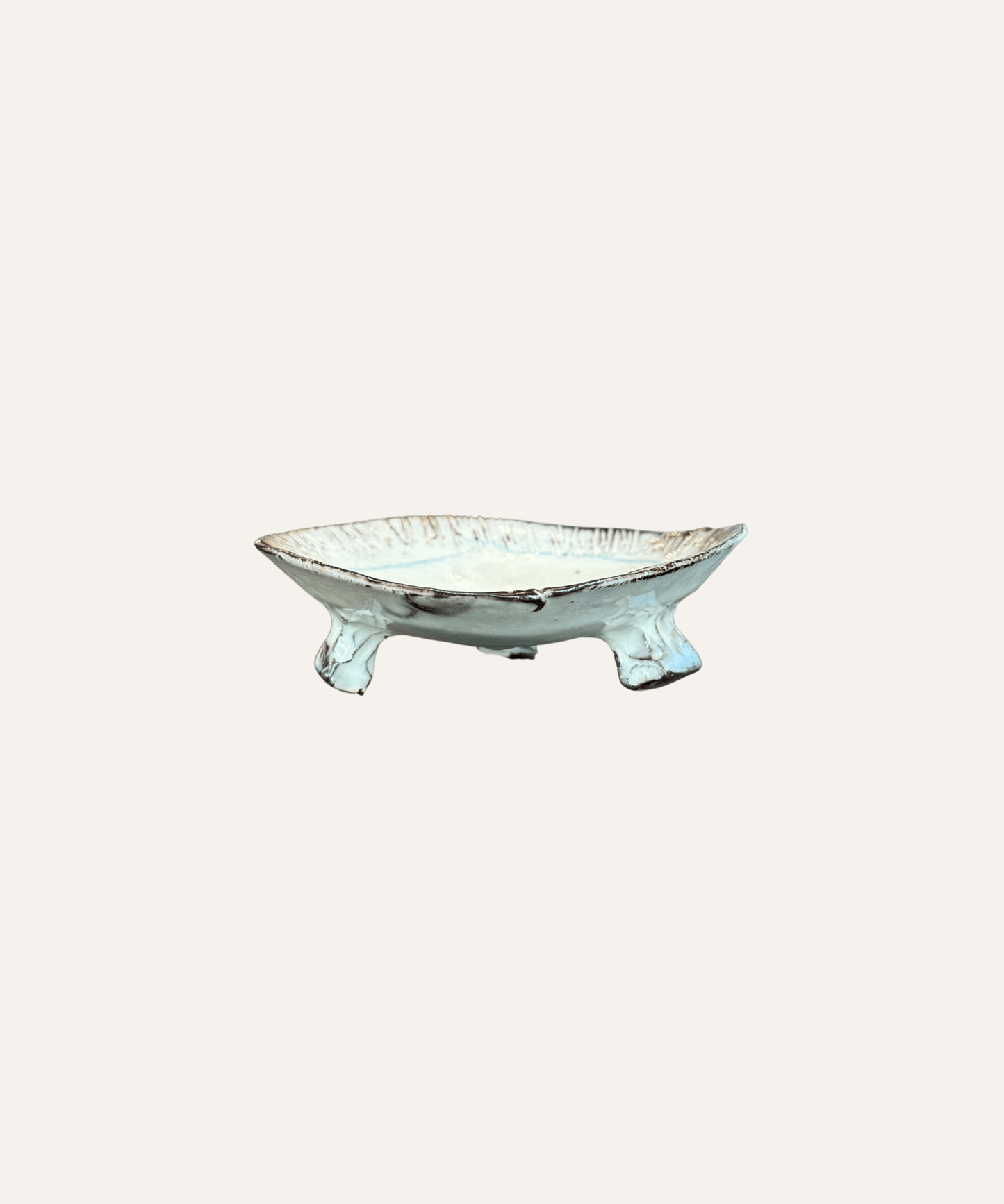 Antique Small Glazed Dish - Stephenson House