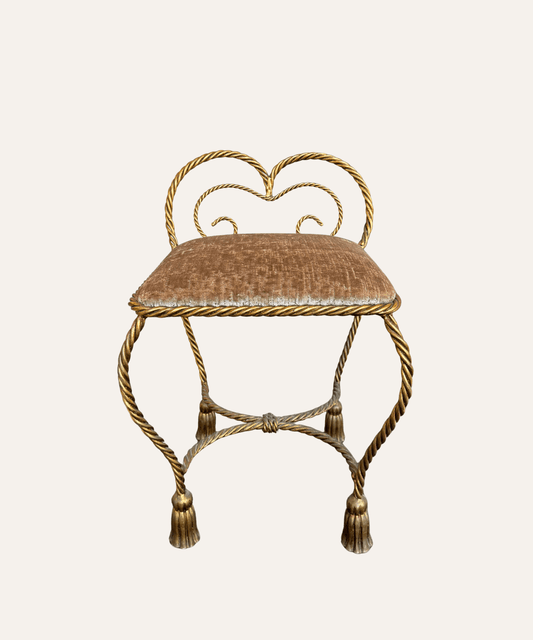 Antique Tassel Stool - Stephenson House