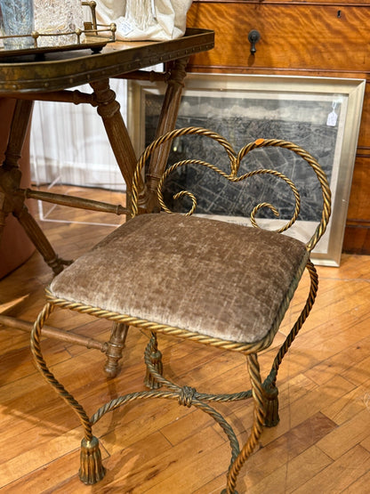 Antique Tassel Stool - Stephenson House