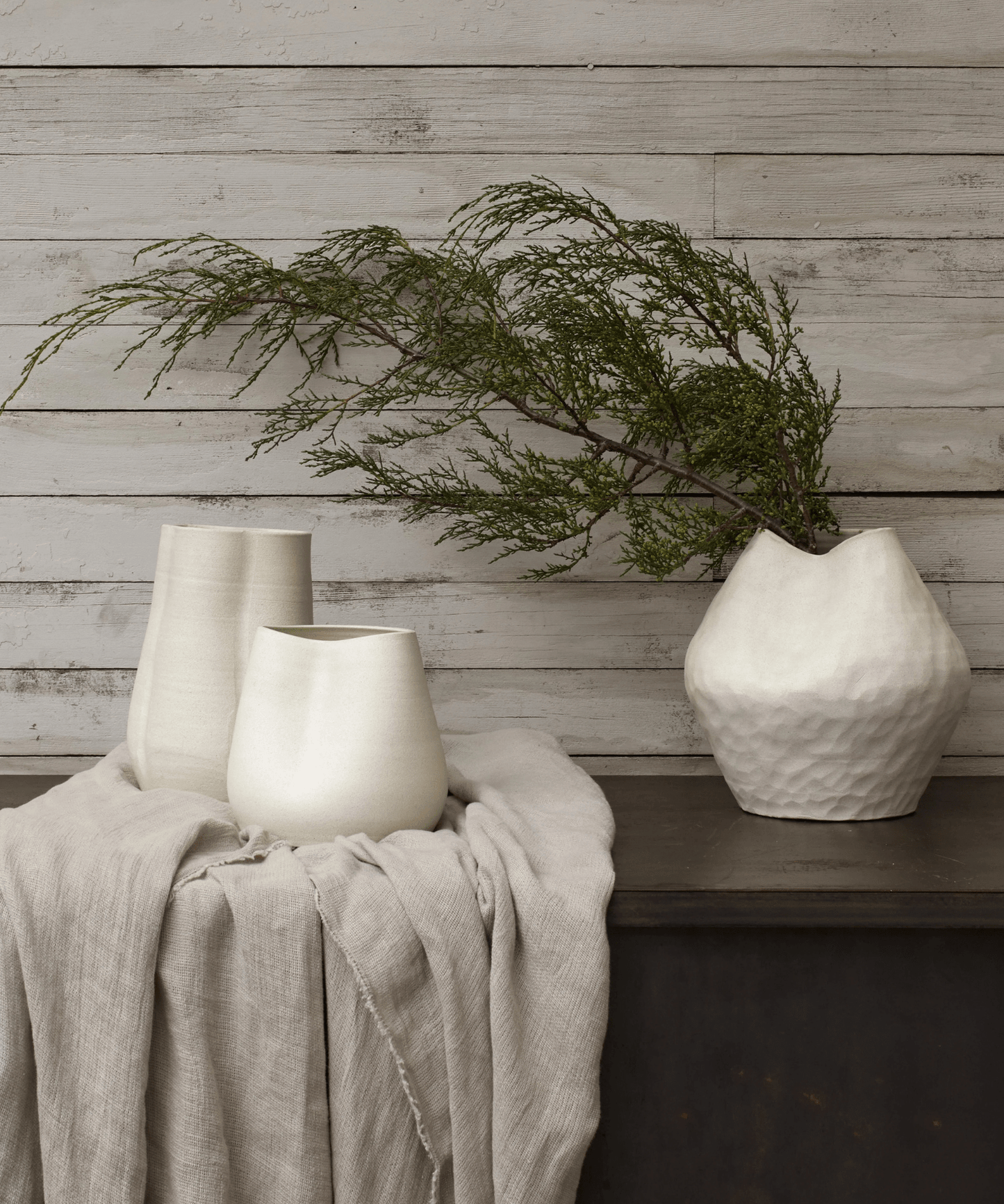 Blanc Everly Vase, Medium - Stephenson House