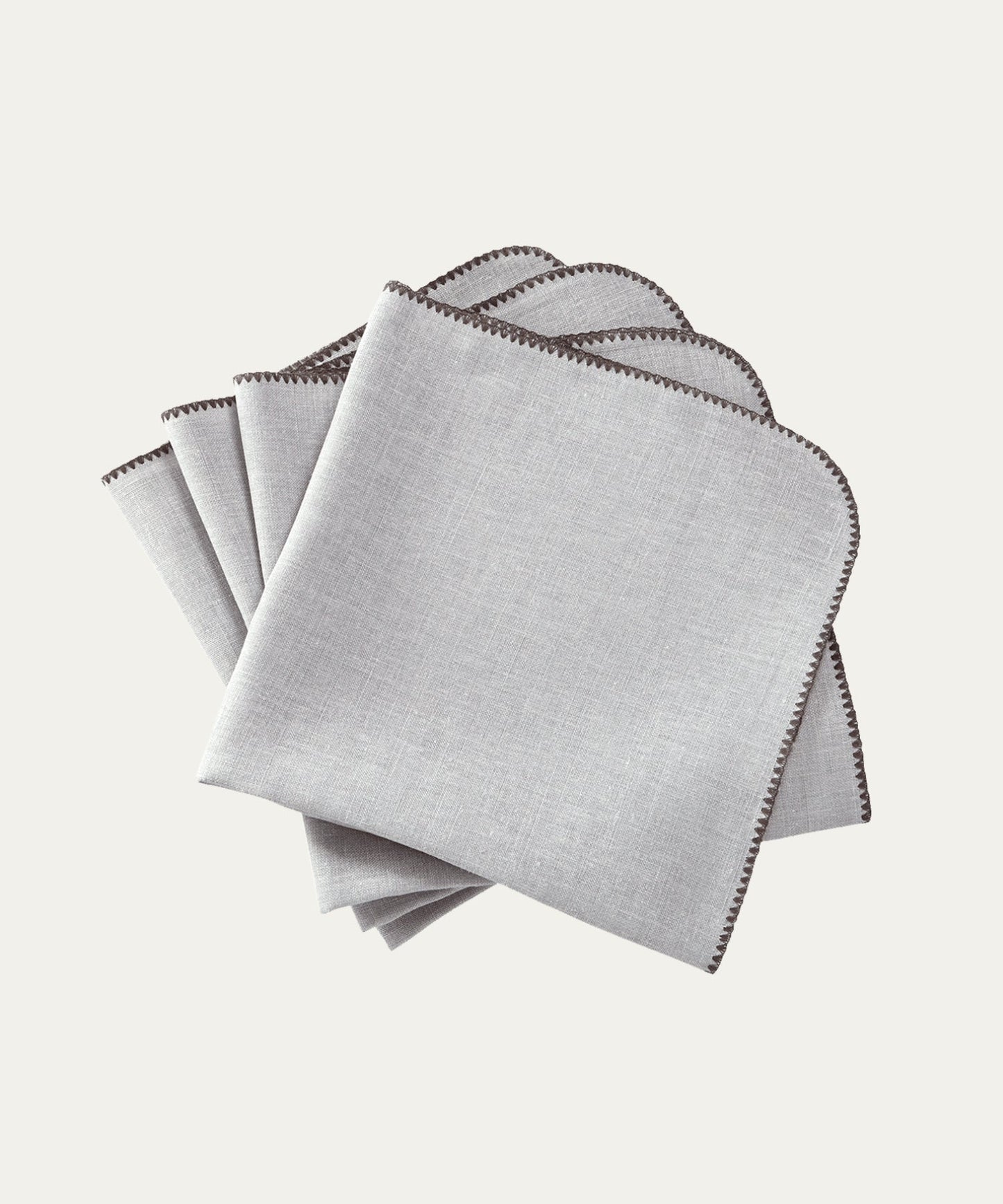 Calypso Napkin Silver - Set of Four - Stephenson House