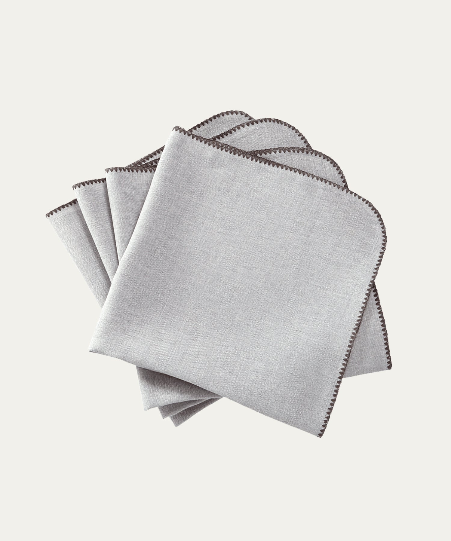 Calypso Napkin Silver - Set of Four - Stephenson House