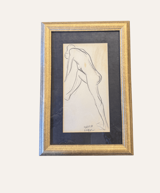 Framed Figure Sketch - Stephenson House