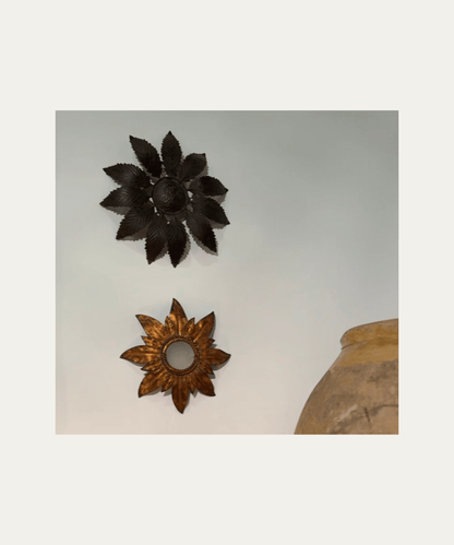 French Mid Century Tole Star, Gold - Stephenson House