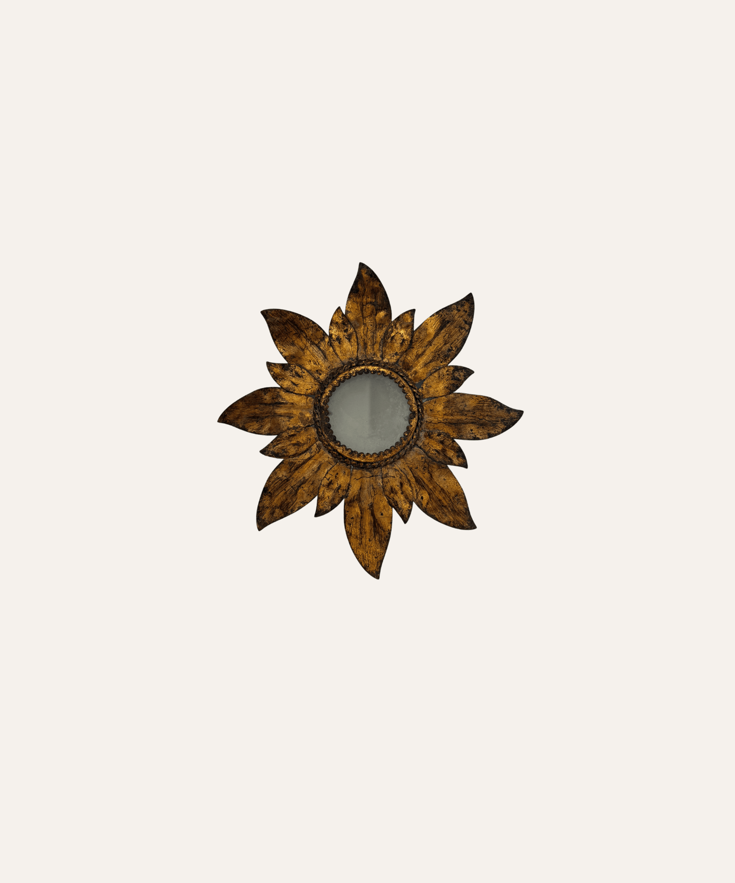 French Mid Century Tole Star, Gold - Stephenson House