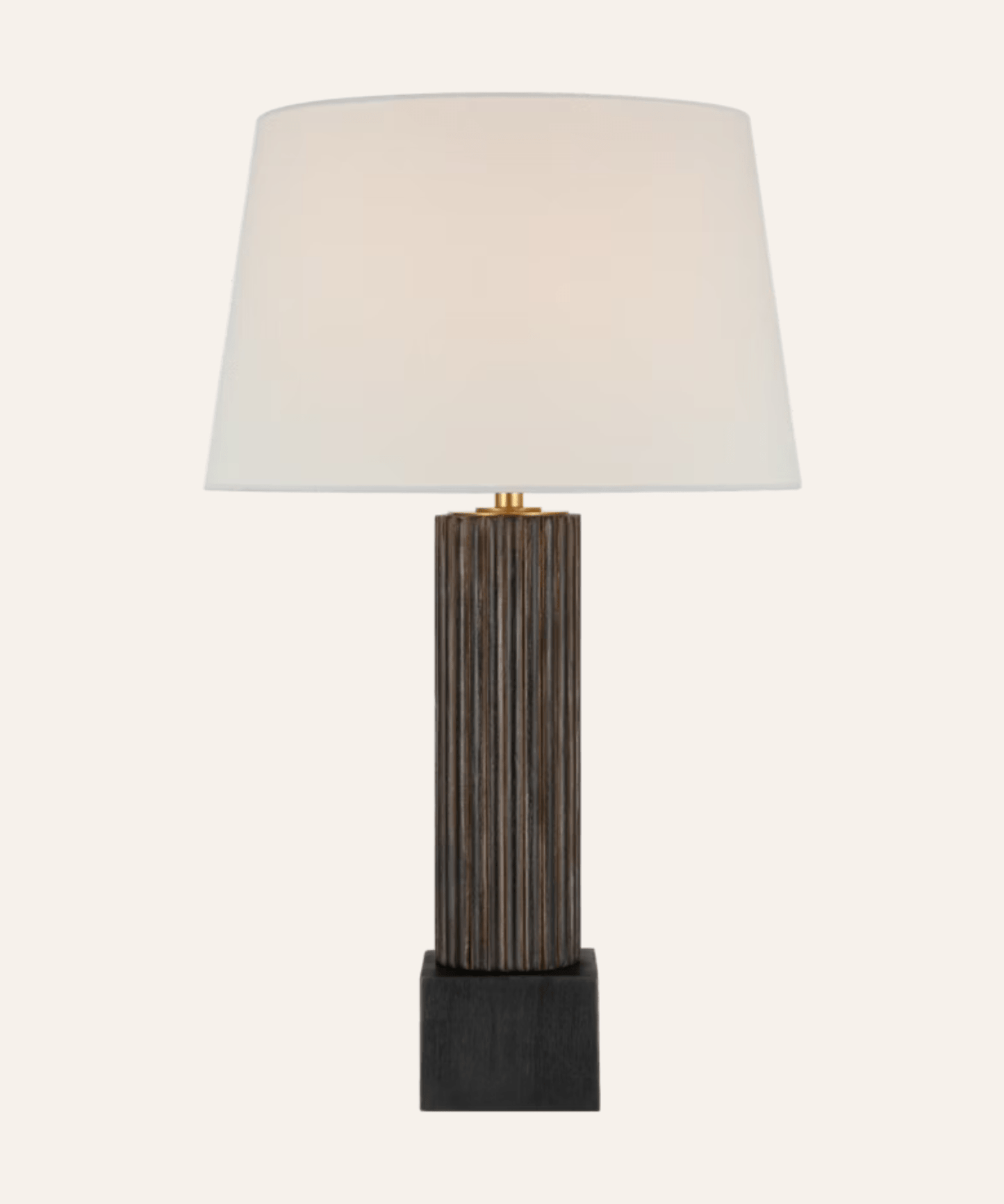 Reeve 29" Table Lamp - Vintage Walnut and Ebonized Oak - Stephenson House