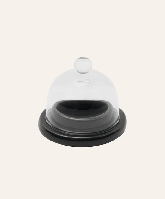 Round Butter Dish - Black - Stephenson House