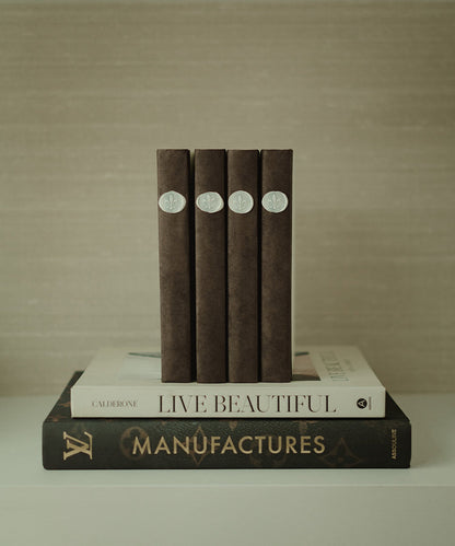 Wax Seal on Brown, Book - Stephenson House