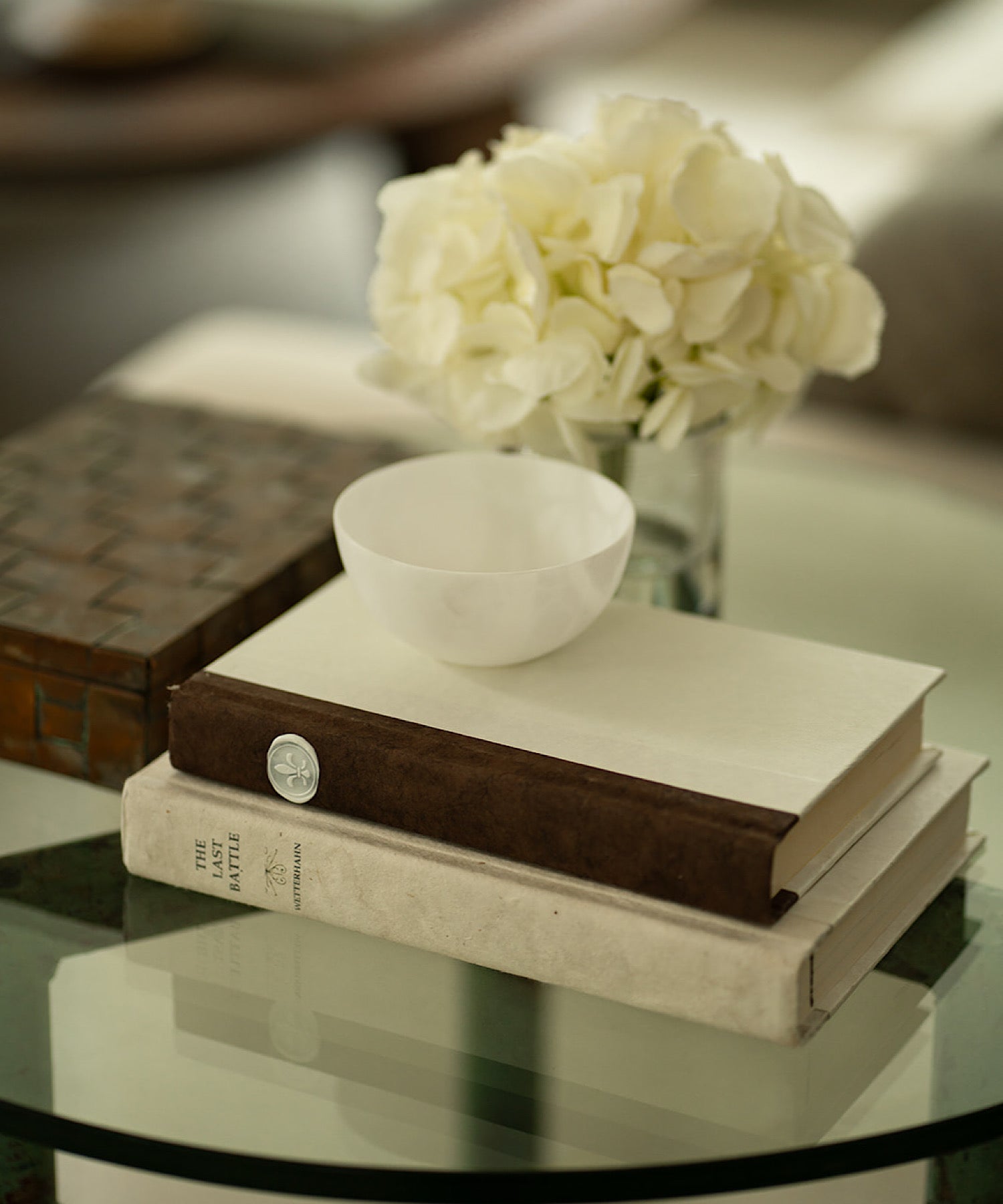 Wax Seal on Brown, Book - Stephenson House