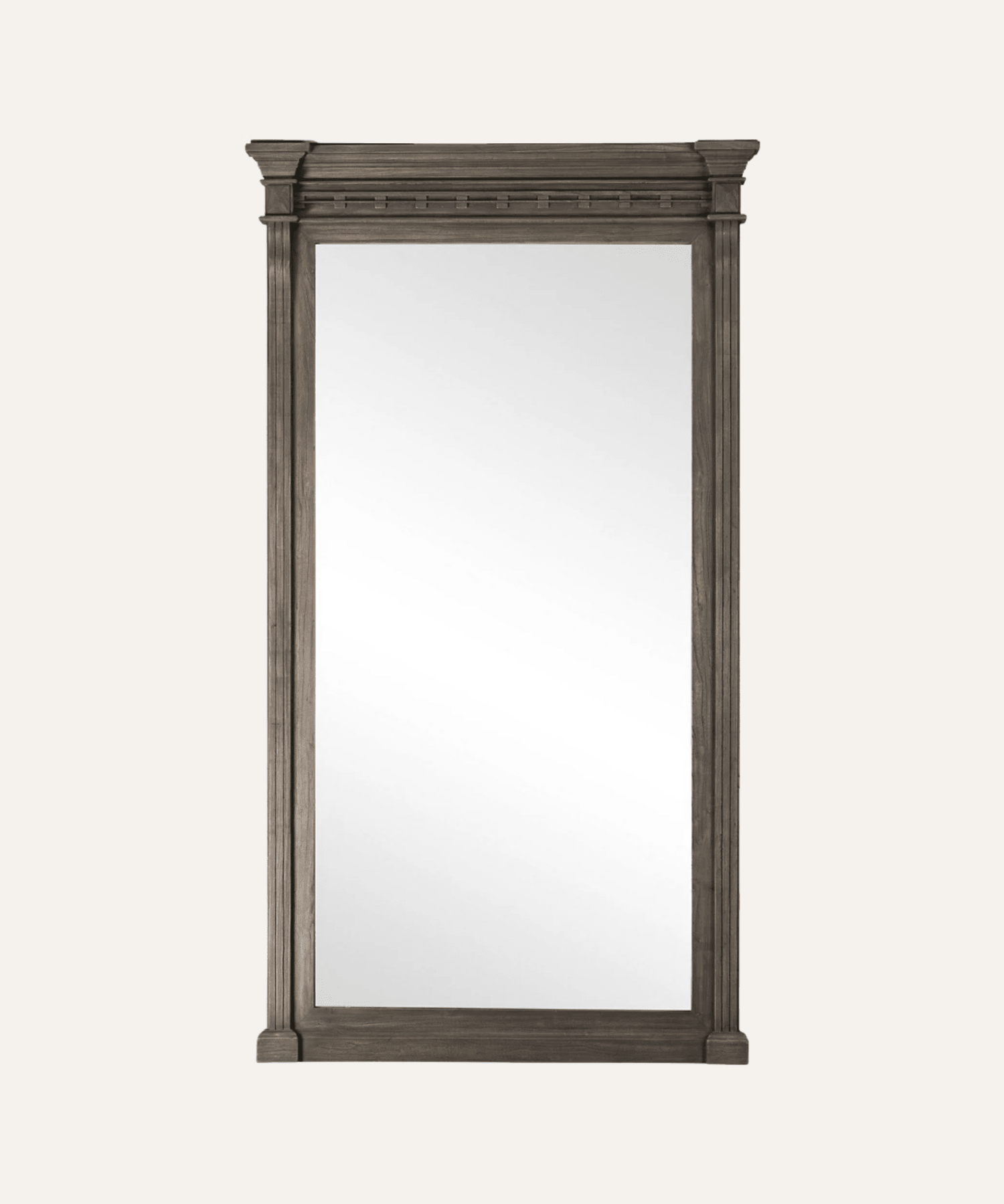 Weathered Elm Floor Mirror - Stephenson House