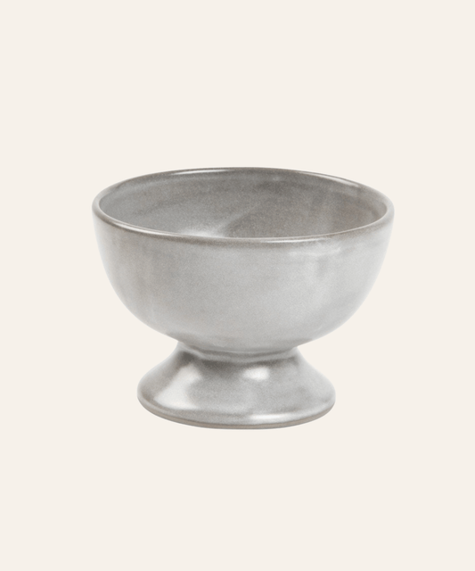 Wilson Footed Serving Bowl - Cement Glaze (Small) - Stephenson House