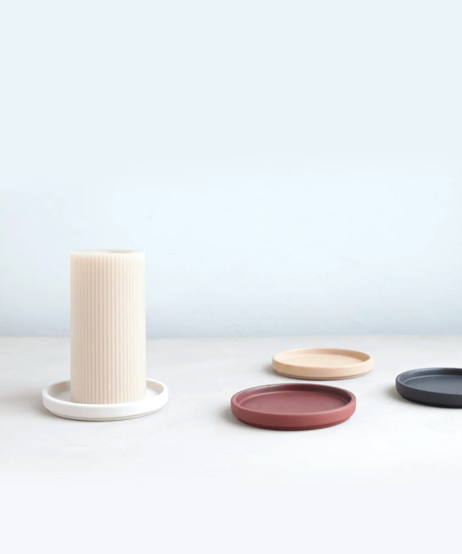 Ceramic Candle Plate - Stephenson House