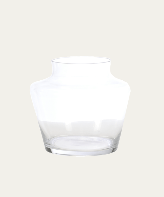 Glass Crock Vase - Stephenson House